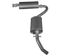 IZAWIT Silencieux arrière Pot d'Échappement 14.084 arrière pour FIAT