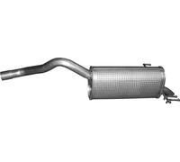 IZAWIT Silencieux arrière Pot d'Échappement 14.773 arrière pour FIAT 1120mm 9kg