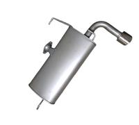 IZAWIT Silencieux arrière Pot d'Échappement 19.001 arrière 0,98m