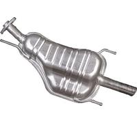 IZAWIT Silencieux arrière Pot d'Échappement 21.073 arrière pour OPEL Astra G CC