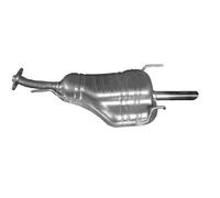 IZAWIT Silencieux arrière Pot d'Échappement 21.213 arrière pour OPEL