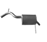 IZAWIT Silencieux arrière Pot d'Échappement 27.103 arrière convient pour PEUGEOT