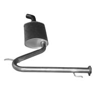 IZAWIT Silencieux arrière Pot d'Échappement 28.097 arrière pour FIAT