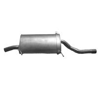 IZAWIT Silencieux arrière Pot d'Échappement 31.015 arrière