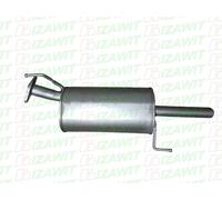 IZAWIT Silencieux arrière Pot d'Échappement 33.060 arrière pour NISSAN JUKE