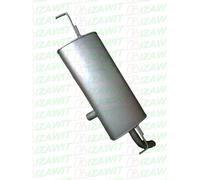 IZAWIT Silencieux arrière Pot d'Échappement 33.075 arrière pour NISSAN