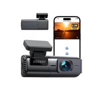 iZEEKER 2.5K Dashcam Voiture, Camera Voiture 1440P WiFi, Mini Dash Cam Avant avec App Contrôle, Vision Nocturne, WDR, Capteur G, Enregistrement en Boucle, Mode Parking 24H