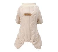 Izefia Chandail pour Chien Laine Hiver Sweat - Shirt à Quatre Pattes Pantalon de Nuit Chandail pour Chien Moyen Chat