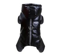 Izefia Manteau pour Chien Veste Coupe - Vent Temps Froid 4 Jambes Hiver Chaud Vêtements Épais Anti - Neige Coton Manteau pour Chien Chiot Moyen Chat