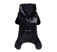 Izefia Vêtements de Manteau de Chien Coupe - Vent et Manteau de Refroidissement Veste de Sport Chaud Hiver Vêtements Épais Manteau Anti - Neige Coton Chiot Moyen Chat Chien Manteau