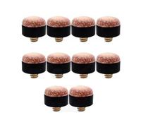 IZHAOGJING Embout Queue de Billard, Billard Queue Spitzen Lot De 5 Ou 10 Embouts Queue Billard À Visser, Pièces Rechange Économiques for Table Et Club(10pcs,11mm)
