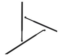 IZHAOGJING J-bend Lot de 12 pièces originales pour roue de vélo 2,0 mm 14 G en acier inoxydable plat (J-bend 276 mm)