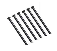 IZHAOGJING Lot de 10 rayons de 1,8 mm de diamètre en acier inoxydable 304 pour roues de vélo de route (longueur 248 mm)