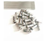 IZHAOGJING Lot de 18 rayons de moto en acier inoxydable 170/173/180/192/197/204/209/225/238 mm pour moto tout-terrain (4 mm x 192 mm, 18 pièces)