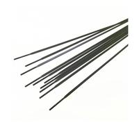 IZHAOGJING Lot de 20 piliers 1432 pour rayons de vélo Diamètre 2,0 mm FG 1,4 Plat Droit 3,2 mm Lame en acier Noir 166-305 mm (285 mm)
