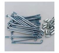 IZHAOGJING Lot de 36 rayons électriques 8G/9G de diamètre 3,5 mm/4,0 mm de longueur 80-233 mm rayons de moto + embouts (4 x 165 mm)