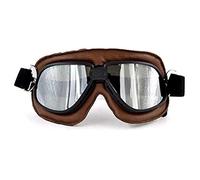 IZHAOGJING Lunette Moto Cross, Masque Moto Cross Lunettes de lunettes de lunettes lunettes de soleil for casque de moto(Silver Lens)