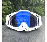 IZHAOGJING Lunette Moto Cross, Masque Moto Cross Lunettes de motocross Lunettes de soleil de moto Masque for homme Protection coupe-vent Ski Cyclisme Course Lunettes tout-terrain(IOOXI15)