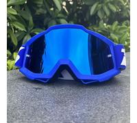 IZHAOGJING Lunette Moto Cross, Masque Moto Cross Lunettes de soleil de moto for hommes, casque de protection de sécurité for motocross, lunettes de conduite vintage(IOOXI03)