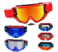 IZHAOGJING Lunette Moto Cross, Masque Moto Cross Moto Classic Goggles Verres Motocross Motocross Sport extérieur Lunettes de protection(F1)