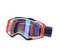 IZHAOGJING Lunette Moto Cross, Masque Moto Cross Motocross Goggles hors route Verres Dirt Vélo Casques de moto Goggles Ski Sport Verres Vélo Vélo Vélo Vélo Vélo(Black red)
