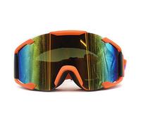IZHAOGJING Lunette Moto Cross, Masque Moto Cross Verres de moto Verres de moto en plein air Goggles de ski ski saleté vélo hors route Casque de route classique(Model3)