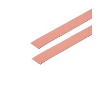 IZHAOGJING Moulure Murale en Acier Inoxydable Bande décorative autocollante en PVC de 5 m, for Mur, Plafond, Meubles, carrelage, espacement, Ruban doré(Brown,1.8cm)