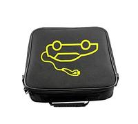 IZHIUTP Sac de câble pour batterie de voiture, outils de rangement et organisateur pour véhicules électriques, câbles de charge EV, sac à outils pour câbles, cordons, tuyau (sac carré)