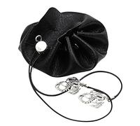 IZHIUTP Sacs à cordon de serrage, sac cube fait à la main, sacs de rangement en cuir PU, sac à main, étui à dés, jeux de table de Pâques, 1 couleur, Taille unique