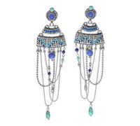 Izia : Boucles D'oreille Multi Chaîne Xl - Franck Herval
