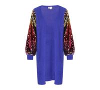 IZIA Cardigan bleu / mélange de couleurs, Taille M-L