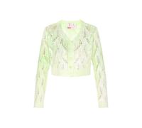 IZIA Cardigan vert pastel / vert clair / argent / blanc, Taille M-L