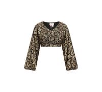 IZIA Chemisier or / noir, Taille S