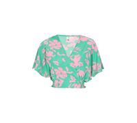 IZIA Haut 'Fashion Look' turquoise / rose clair, Taille M