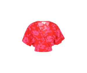 IZIA Haut rose / rouge, Taille XS