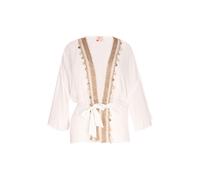 IZIA Kimono beige / blanc, Taille S