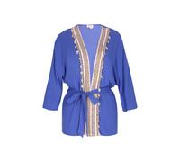 IZIA Kimono bleu / noisette, Taille XL