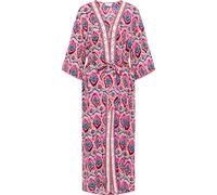 IZIA Kimono bleu nuit / rose / rouge sang / blanc, Taille M
