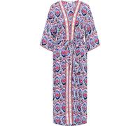 IZIA Kimono crème / bleu / orange / rose, Taille M