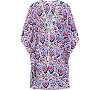 IZIA Kimono crème / turquoise / bleu clair / orange, Taille S