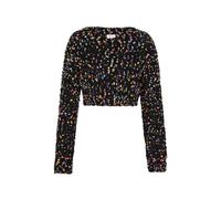 IZIA Pull-over beige clair / jaune / violet / noir, Taille XL-XXL