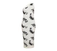 IZIA Robes en maille noir / blanc cassé, Taille XS