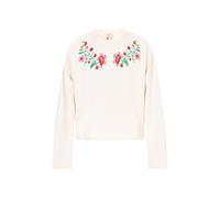IZIA Sweat-shirt 'Boho' beige clair / vert / rose / rouge, Taille XL