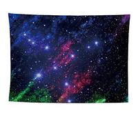 izielad Tapisserie Murale Hippie de ciel étoilé Psychédélique Galaxie pour la Décoration de Dortoir de Chambre à Coucher 180X230CM 70.8X90.5IN