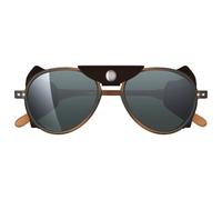 Izipizi - Lunettes de soleil - Glacier #I Hazel Cat. 3 en Cuir - Marron Marron