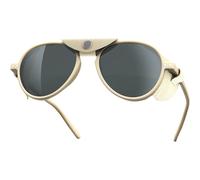 Izipizi - Lunettes de soleil - Glacier #I Sand Cat. 3 en Cuir - Beige Beige