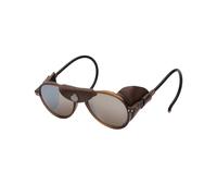 Izipizi - Lunettes de soleil d'alpinisme - Glacier #I Hazel Cat. 4 en Cuir - Marron Marron