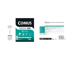 IZI'PRIM 15L - Impression polyvalente pour murs et plafonds - COMUS