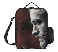 IZIWDORW Charlie Hunnam Boîtes à déjeuner avec planche à découper intégrée, design tout-en-un innovant pour les amateurs de plein air