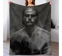 IZIWDORW Charlie Hunnam Couverture lavable et durable pour adolescent Canapé d'hiver Séchage rapide Ne perd pas ses poils, toucher velours
